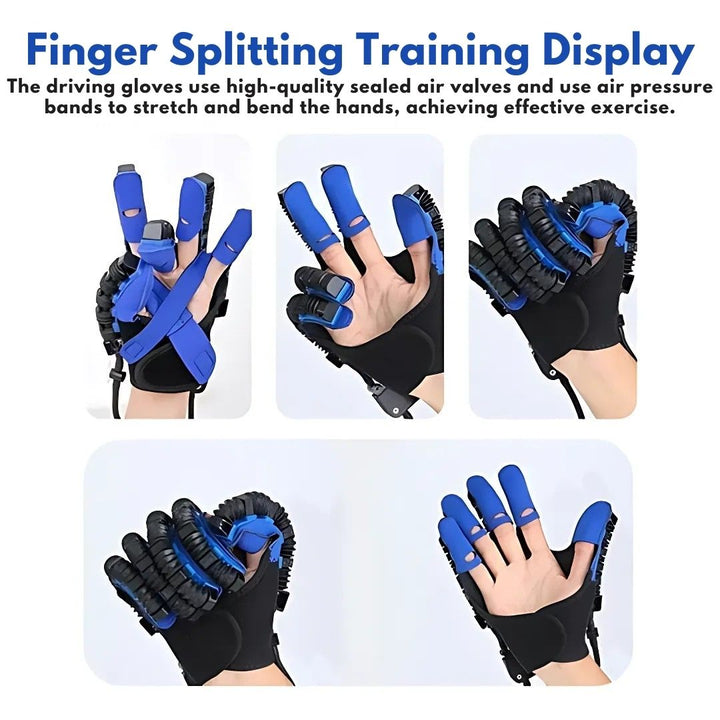 Robotic rehabilitation gloves with smart assistance, flexible fingers, lightweight, and comfortable for hand recovery therapy