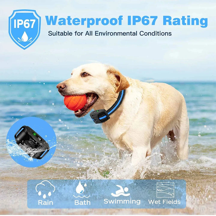 Waterproof & Rechargeable E-Collar for Dog Training