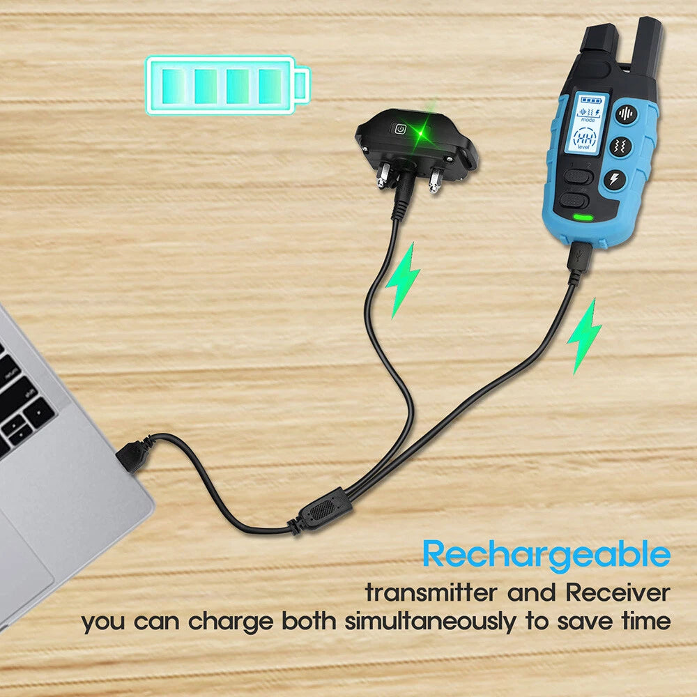 Waterproof & Rechargeable E-Collar for Dog Training