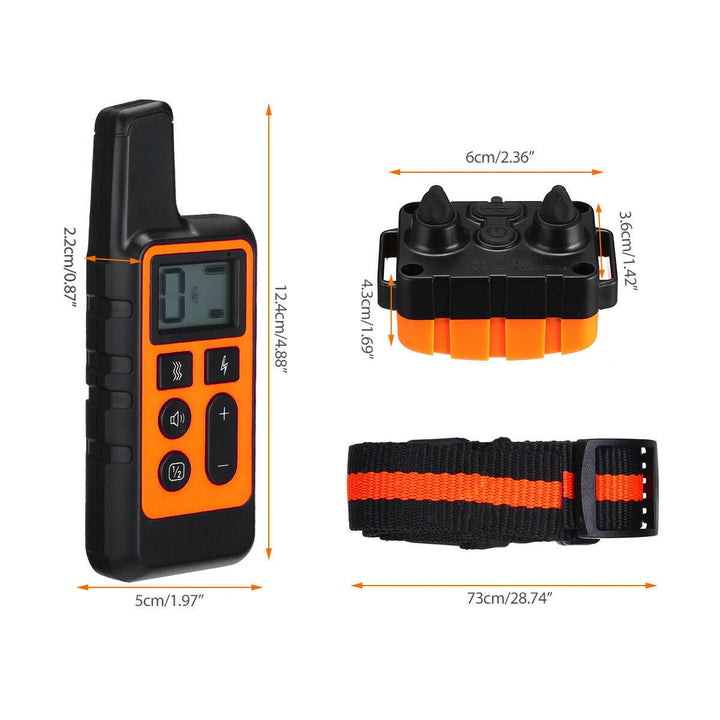 Waterproof Smart Dog Training Collar with 300m Remote