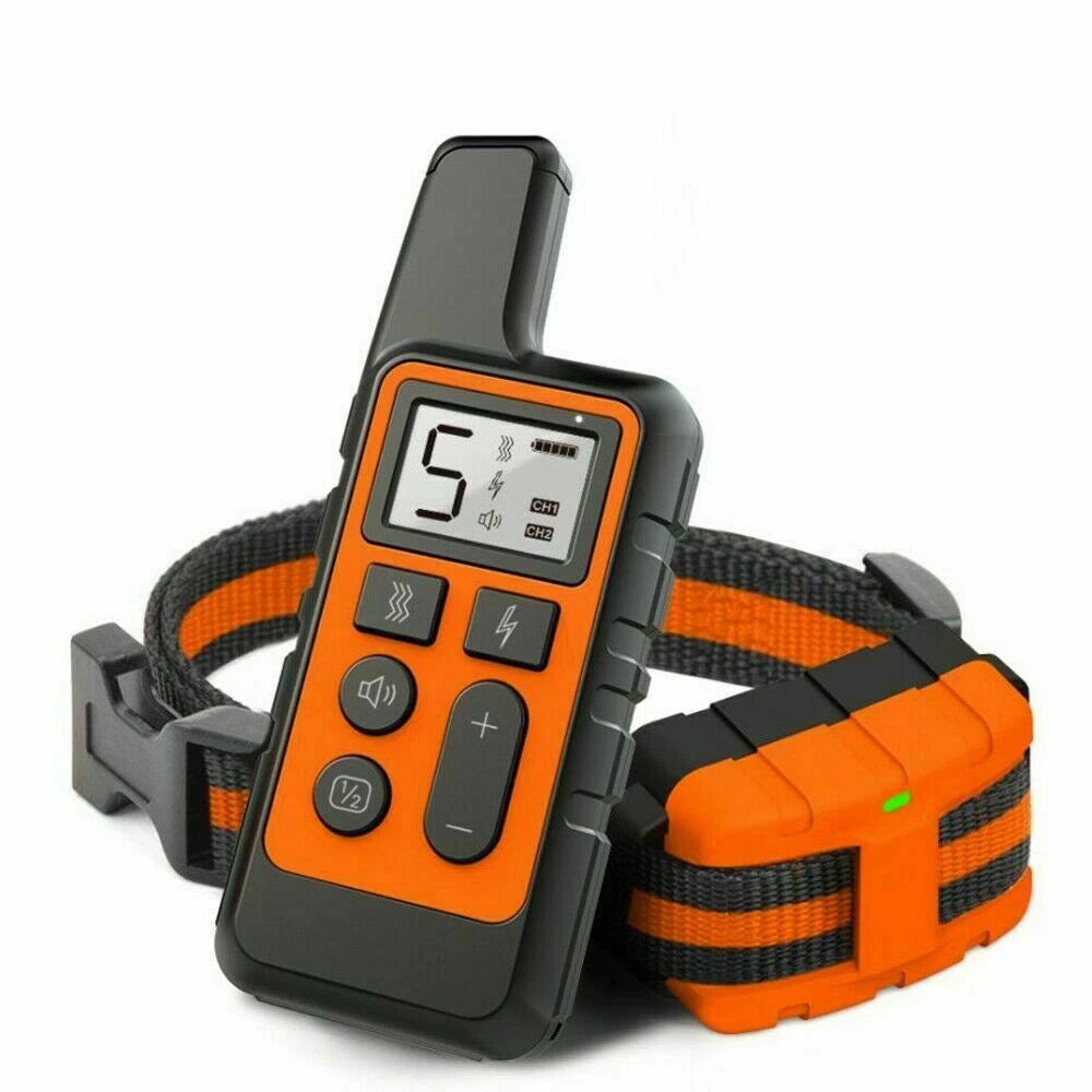 Waterproof Smart Dog Training Collar with 300m Remote