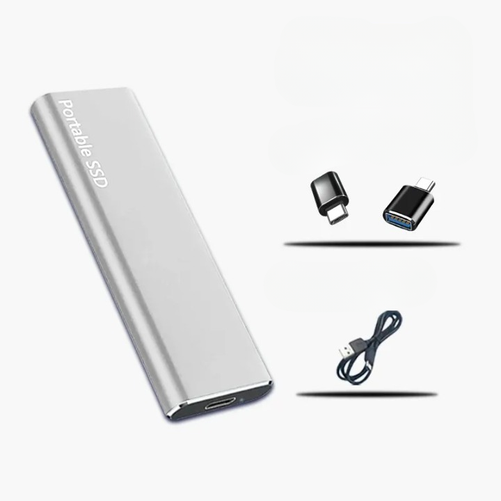 SecureSpace - Portable 4TB USB-C External Drive