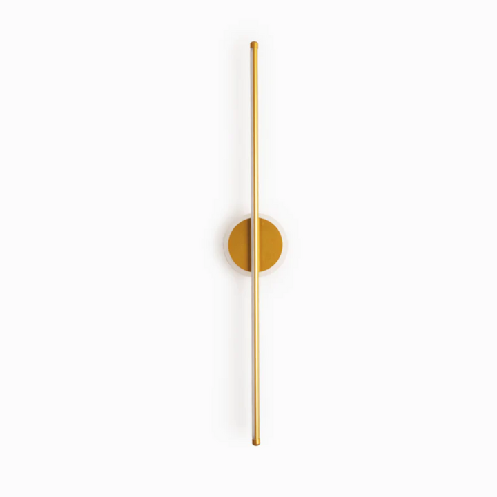 Dynamic view of the modern LED wall lamp, highlighting its sleek design and adjustable indoor lighting feature.