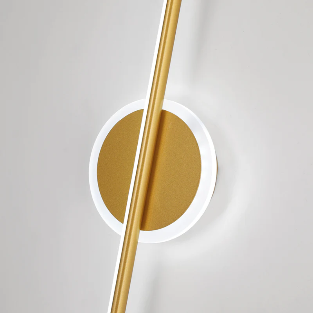 Modern OpalEdge LED wall lamp, an ideal and sleek bathroom light fixture for contemporary decor.
