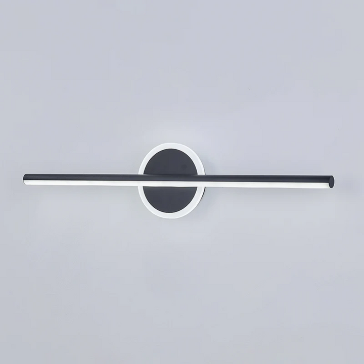 Energy-efficient modern LED wall lamp with a sleek design, providing bright, adjustable indoor lighting.