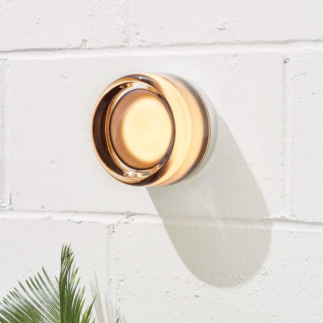 "Sleek wall mounted LED sconce light with acrylic and aluminum design, offering versatile decor enhancement for modern interi