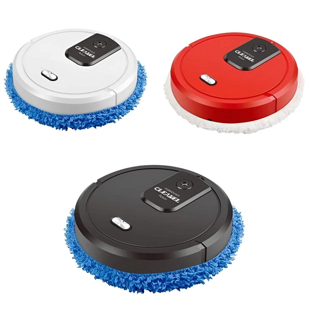 "Smart Mop robot with smart navigation, advanced cleaning features on tile floor, ideal for effortless home cleaning."