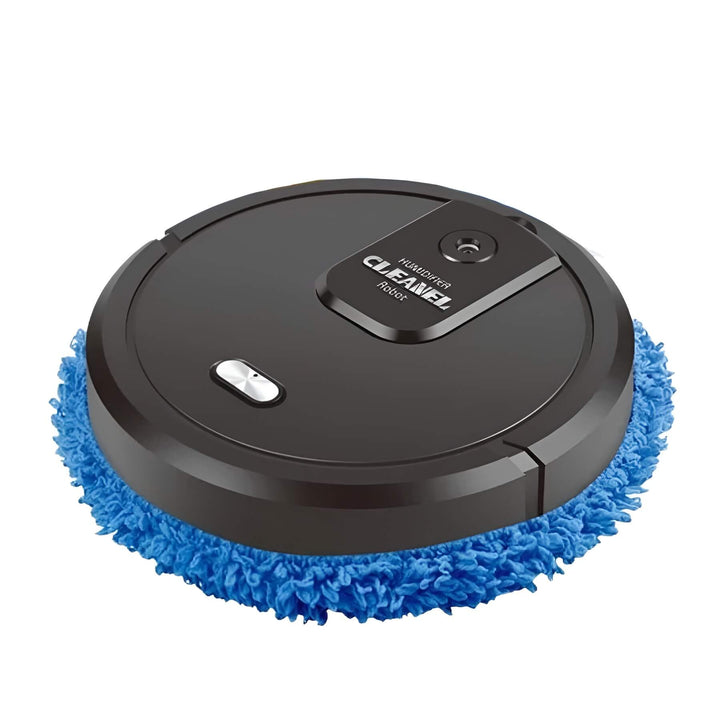 "Smart Mop robot with smart navigation, advanced cleaning features on tile floor, ideal for effortless home cleaning."