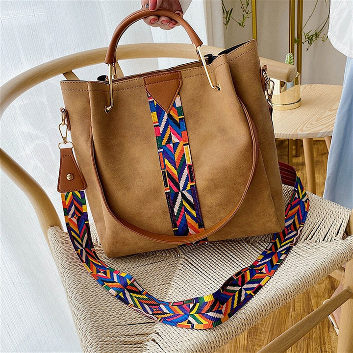 Women's spacious PU leather tote, ideal for work, travel, and daily essentials. Everyday carry shoulder bag.