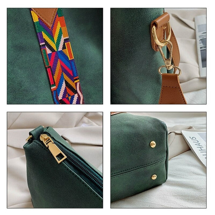Durable PU leather tote bag, a spacious and stylish everyday carry for women. Perfect shoulder handbag.