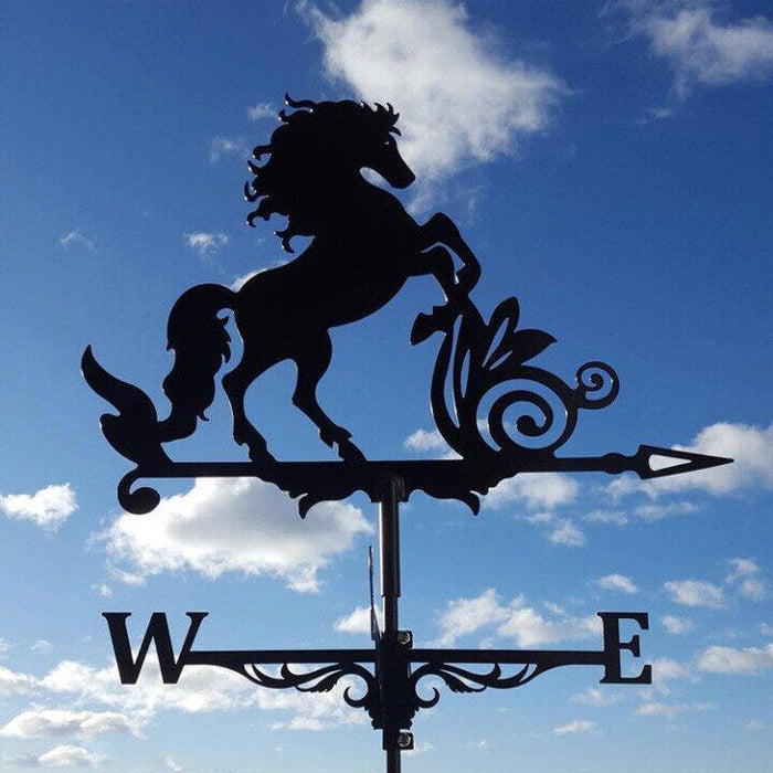 Beautifully designed weather vane, a striking outdoor ornament & garden decor for any roof.