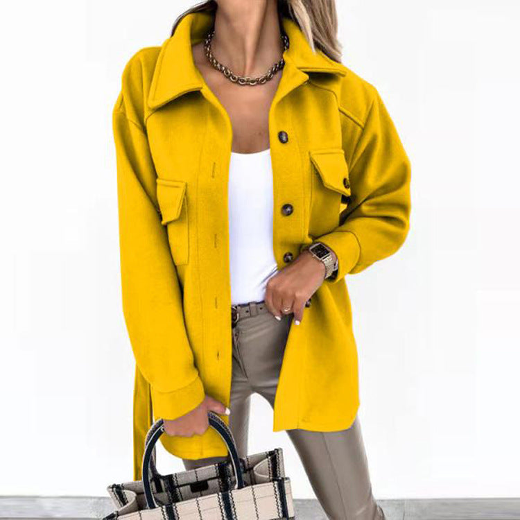 Modern women's windbreaker from Elara. Designed for comfort & style, an essential lightweight all-season jacket.