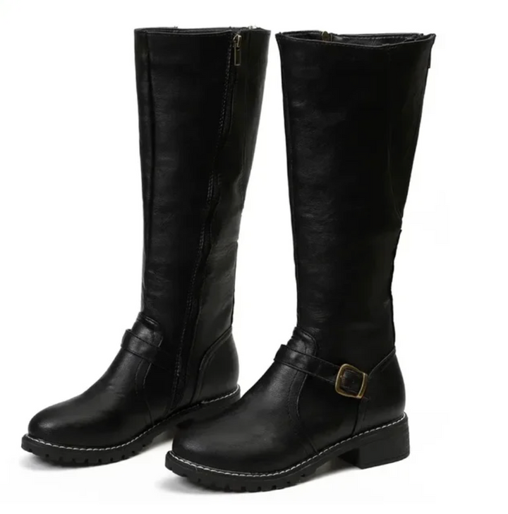 Emma women's trendy ankle boots, versatile for everyday wear. Comfortable, durable, and stylish all-weather footwear.
