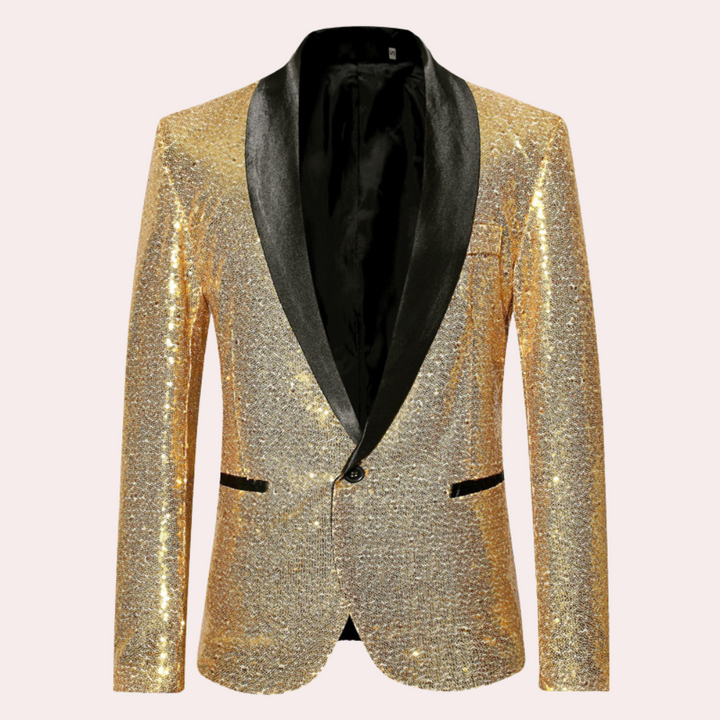 Fashionable red Orion men's blazer, ideal for a bold business statement or an elevated casual style.