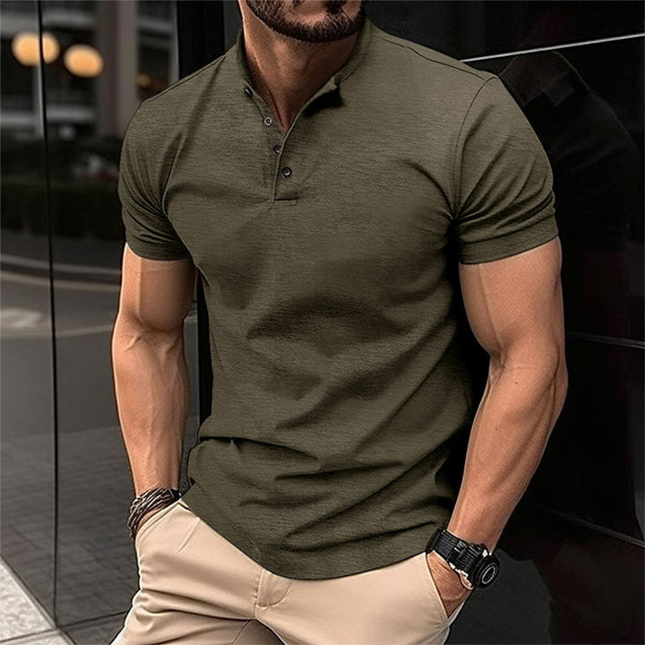 Comfortable men's polo shirt, a versatile top for casual, smart casual, or everyday effortless style.