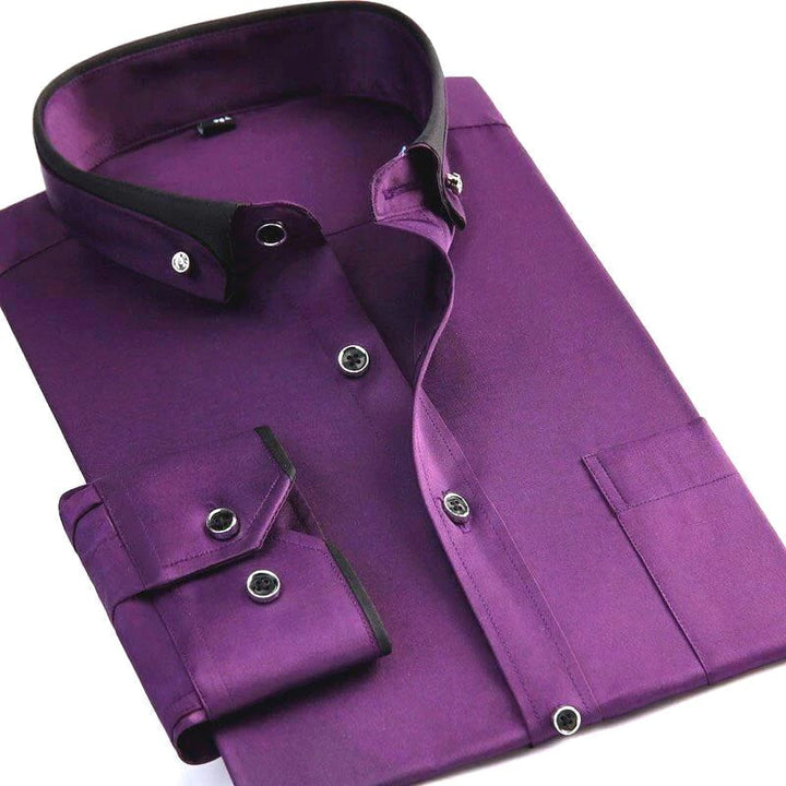 Men's Victor long-sleeve button-down shirt. Stylish, versatile, perfect for casual or formal occasions.