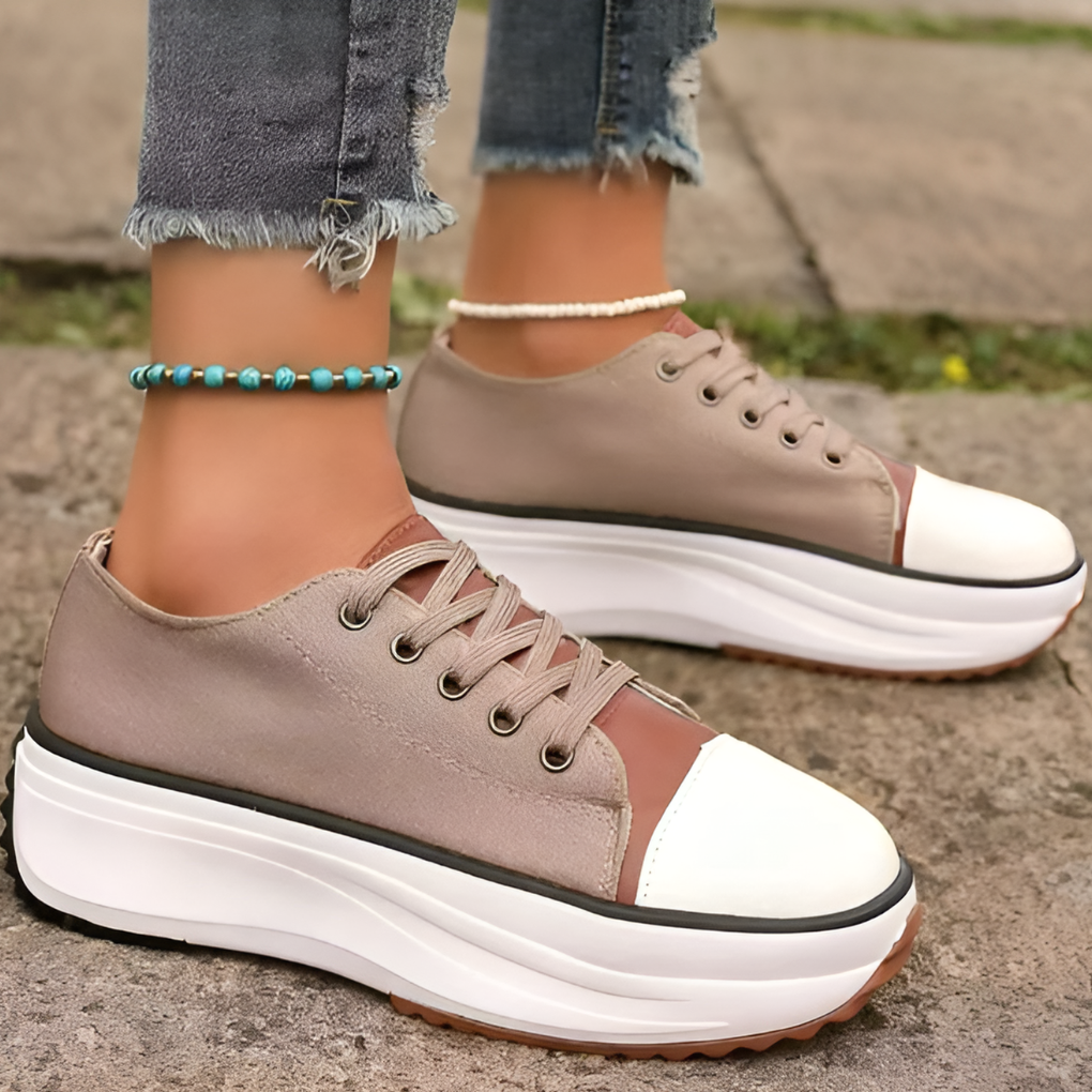 Comfortable women's orthopedic platform footwear, perfect for casual wear, providing excellent support and style.