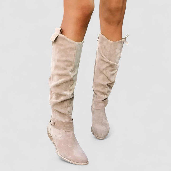 Plush interior of women's orthopedic boots, designed for maximum comfort & warm, supportive wear.