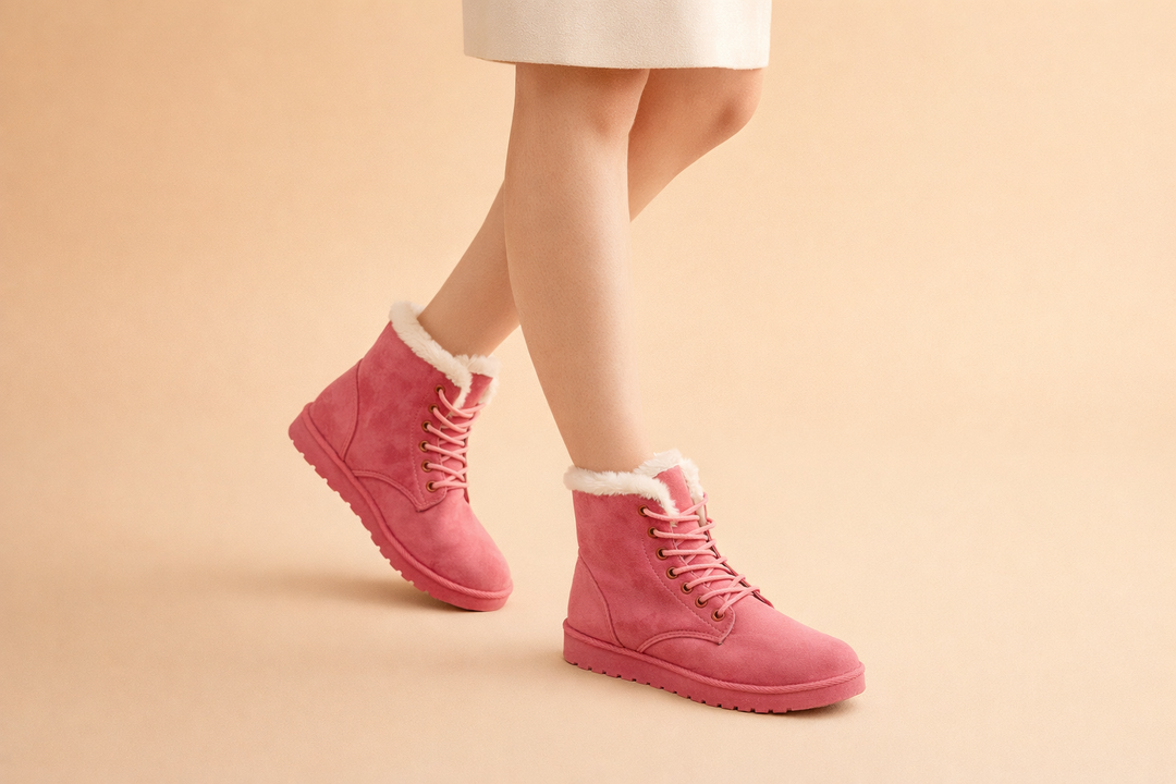 Stylish women's warm winter boots, ideal for cozy cold weather comfort and everyday fashion.
