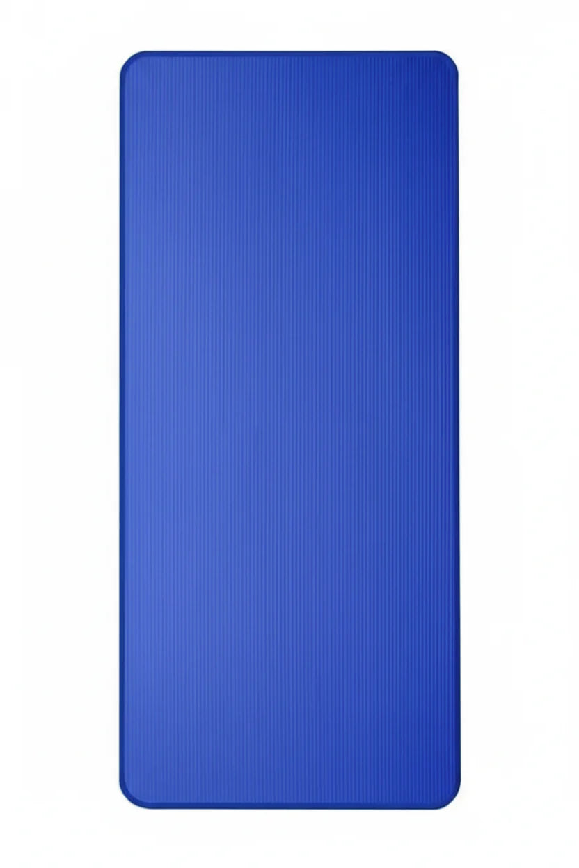 High-stability workout mat, non-slip & thick for secure floor exercises. Essential for your home gym & fitness.