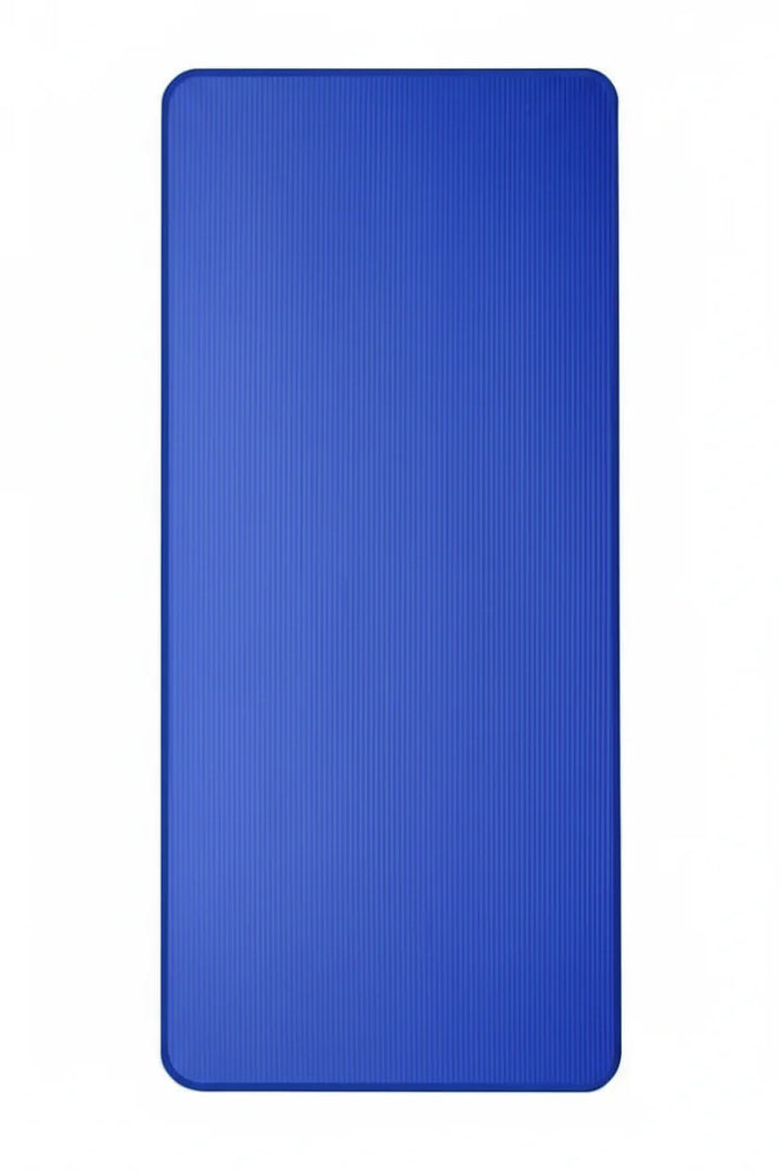 High-stability workout mat, non-slip & thick for secure floor exercises. Essential for your home gym & fitness.