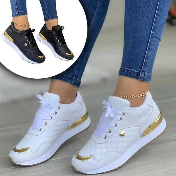 Trendy women's Isla comfort sneakers for everyday walking, combining style with ultimate comfort.