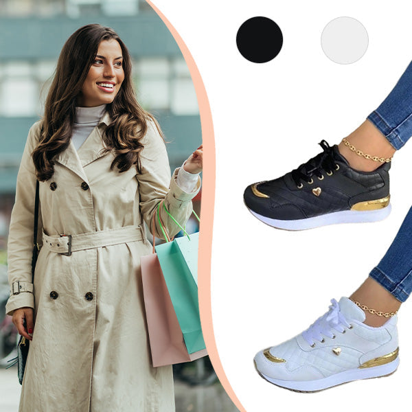 Comfortable women's Isla walking shoes, ideal for everyday style and casual footwear for ladies.