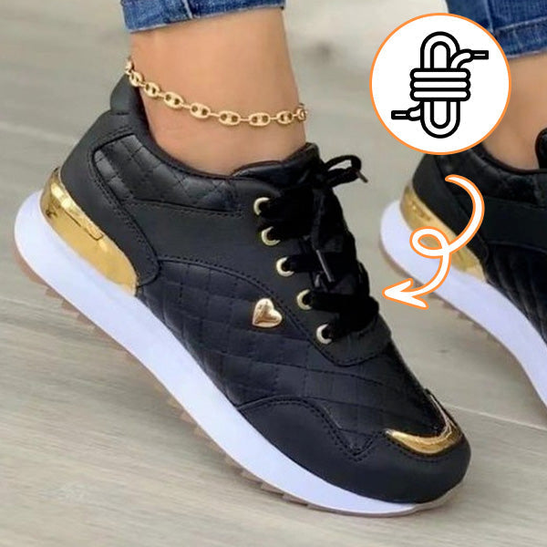 Isla women's comfort sneakers with trendy design, perfect for casual outings and everyday fashion.