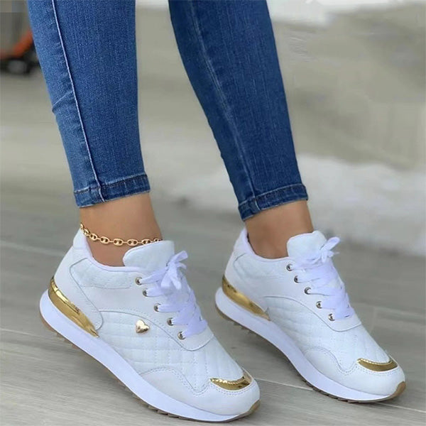 Stylish Isla women's comfort sneakers, ideal trendy casual footwear for everyday wear & walking.