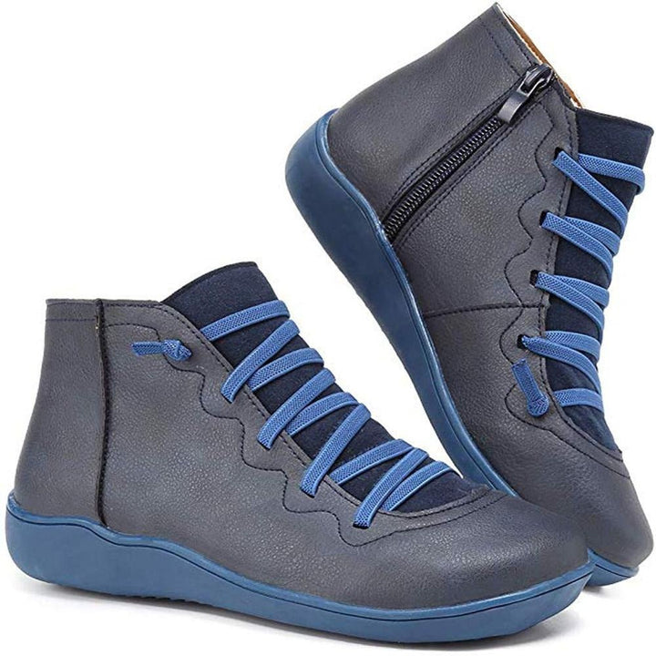 Fashion-forward women's orthopedic ankle boots offering comfort and support for ladies' all-day wear.