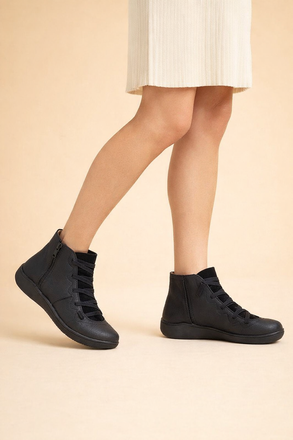 Bestselling women's orthopedic ankle boots, blending trendy style with ultimate comfort & foot support.