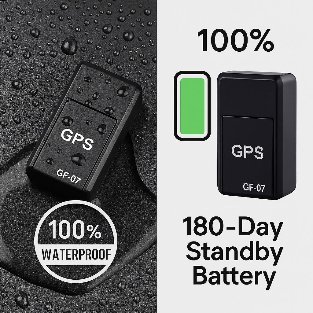 "Ultra-compact magnetic GPS tracker with real-time tracking and easy attachment for vehicle and asset security."