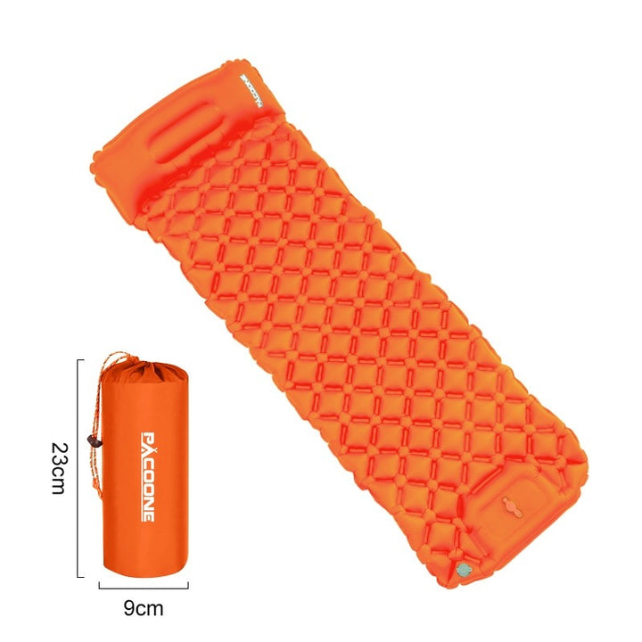Durable ultralight camping mat, waterproof design ensures comfort & protection in all outdoor conditions.