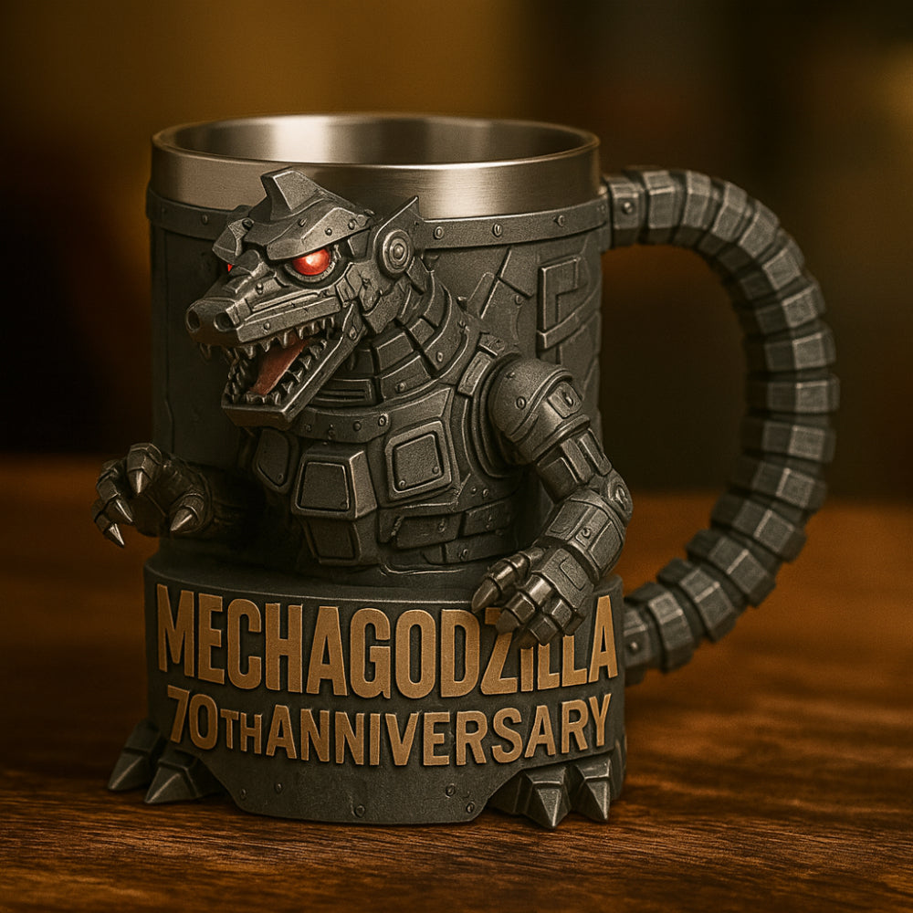 Add unique home decor with this novelty 3D monster ceramic coffee mug.