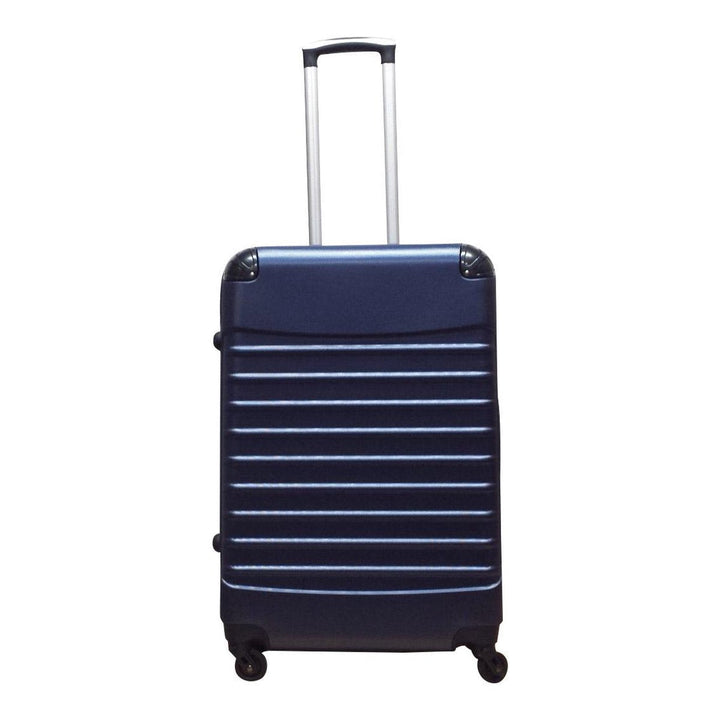 Convenient unisex 2-piece hardshell ABS travel luggage set with spinner wheels for stress-free trips.