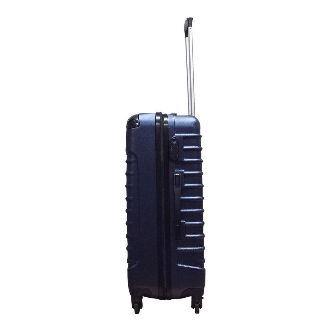 Stylish unisex 2-piece hardshell ABS travel luggage set, durable for any vacation or weekend trip.