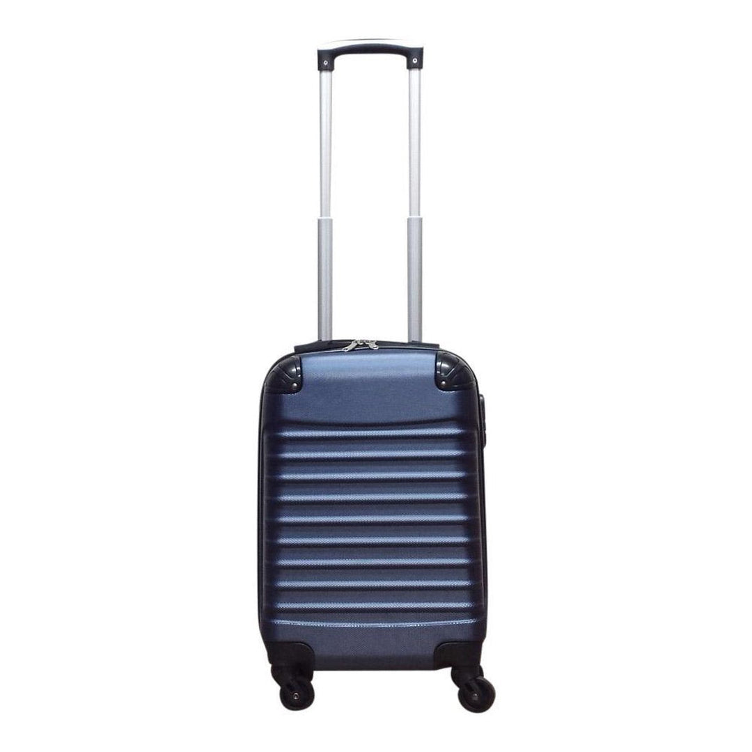 Unisex 2-piece durable hardshell ABS luggage set, perfect for travel, vacation & weekend getaways.