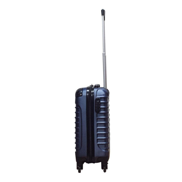 Robust unisex 2-piece hardshell ABS luggage set, built for extensive travel, vacations & weekend trips.