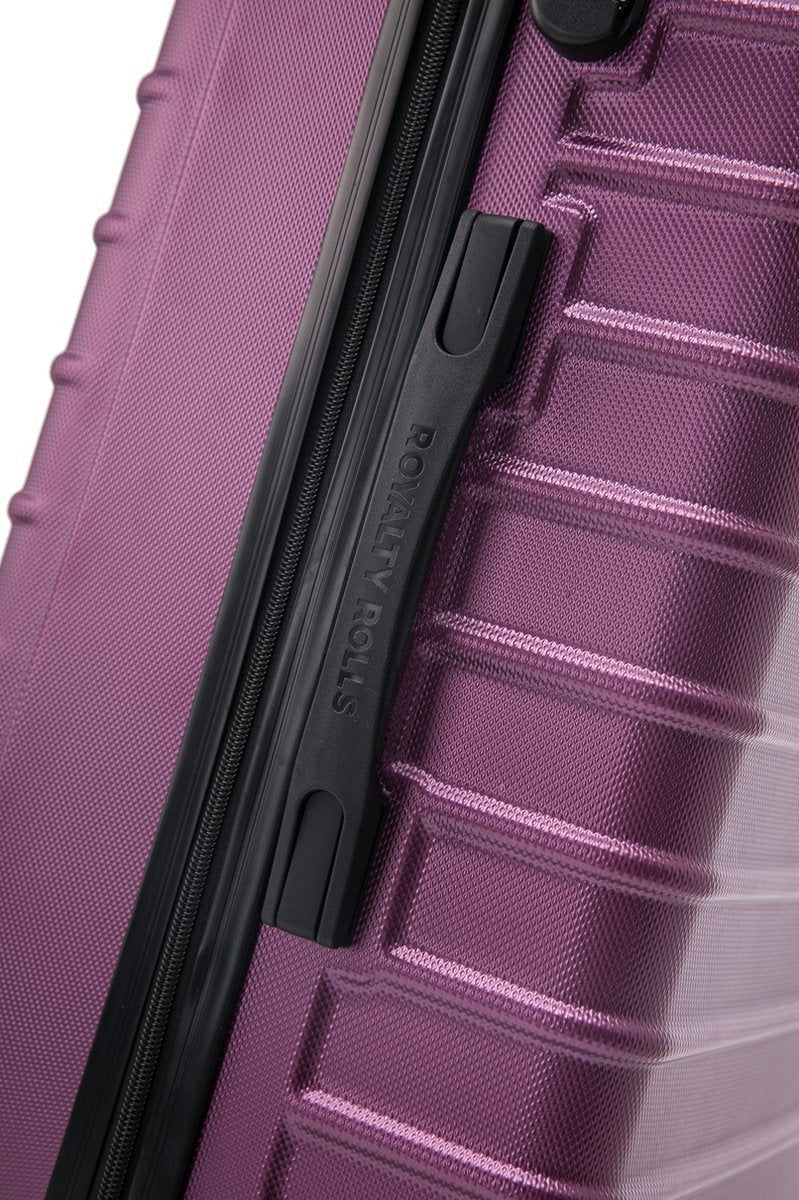 Durable hardshell 2-piece luggage set. Secure, organized travel suitcases with strong construction and spinner wheels.