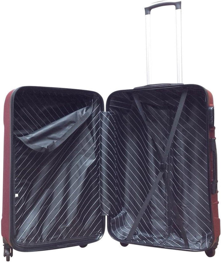 Modern 2-piece hardshell travel suitcase set. Robust, organized luggage with smooth spinner wheels for effortless journeys.