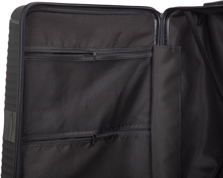 Valencia 2-piece hardshell luggage set, ideal for weekend trips & secure vacation travel.