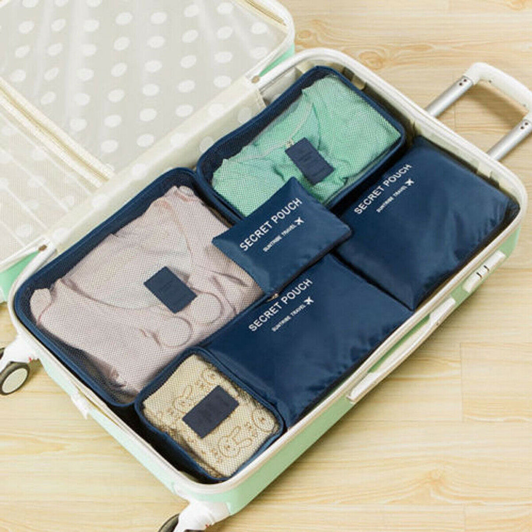 Unisex luggage organizer for maximizing space in your suitcase.