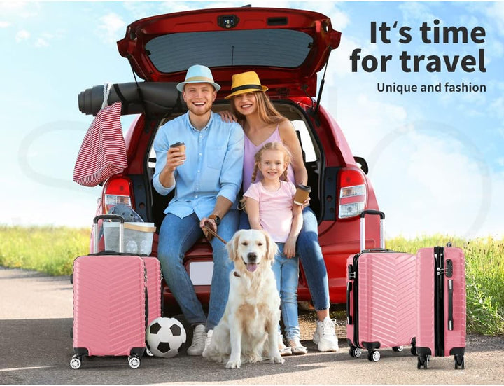 Versatile unisex hard shell carry-on luggage, 20-inch, with spinner wheels and a secure lock for all travelers.