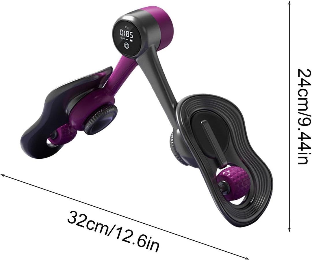"Unisex 360° rotatable Kegel exerciser toner, sleek design, enhances glute and pelvic strength, USB rechargeable."
