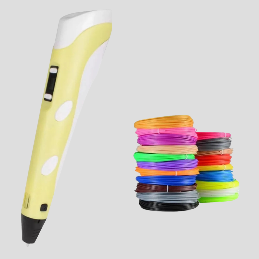 Explore creativity with this adjustable speed 3D pen; perfect for crafting unique art & models.
