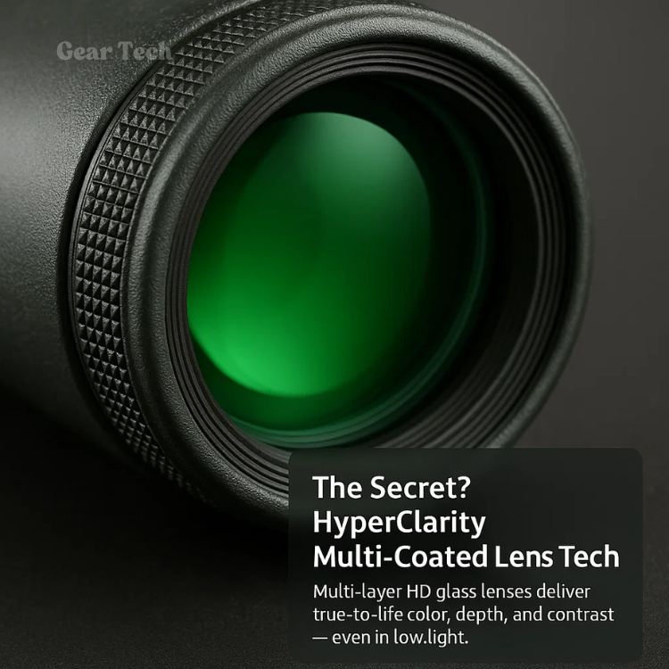 Lightweight & compact 45x zoom monocular for travel, sports, and easy outdoor exploration.