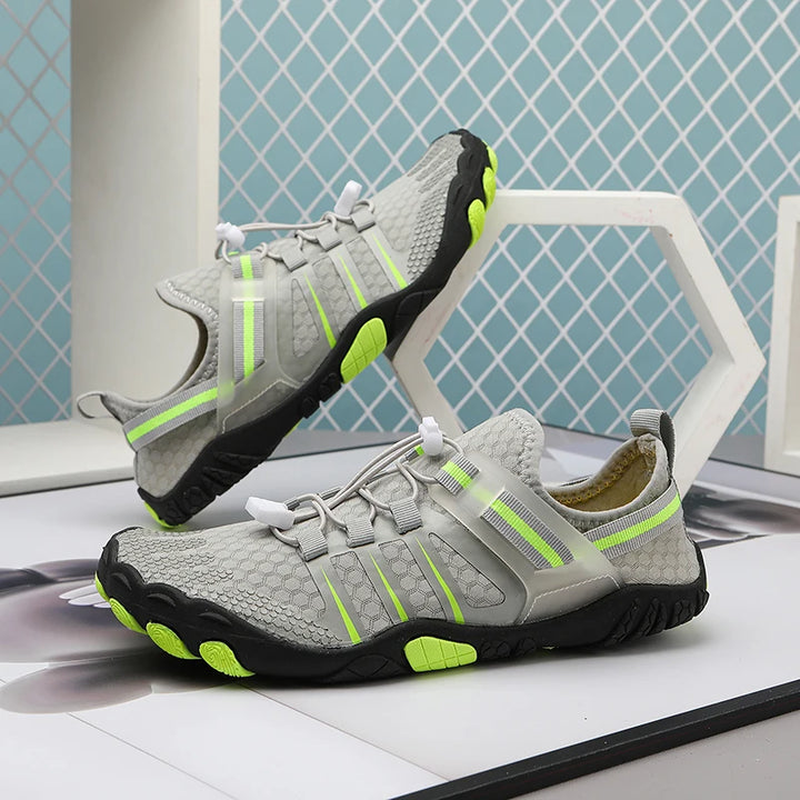 Lightweight, breathable unisex water shoes. Quick-dry outdoor footwear for comfortable all-terrain use.