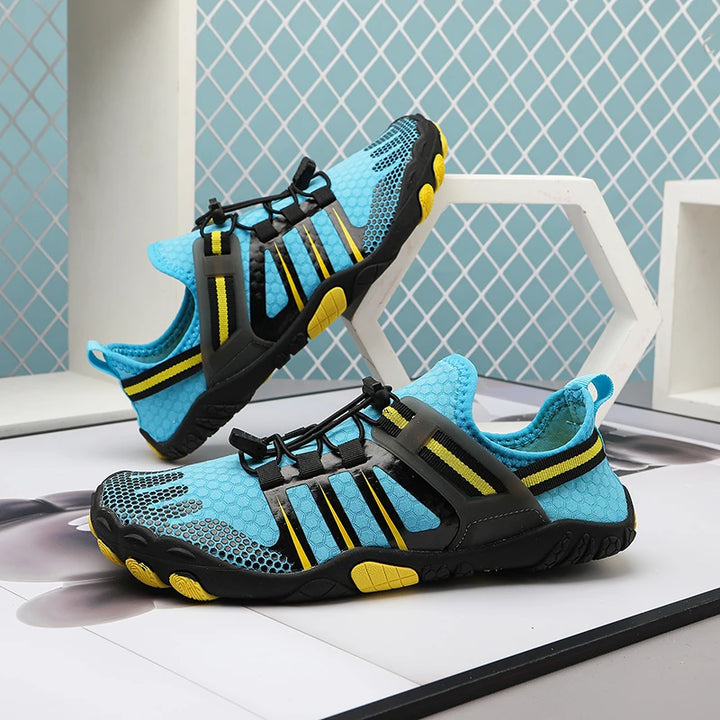 Experience natural movement with barefoot water shoes. Flexible, quick-dry design for all outdoor activities.
