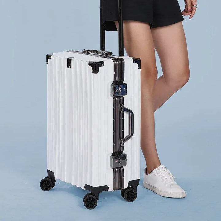 Premium aluminium frame hardshell luggage, a high-quality, durable hardside case for frequent travelers.