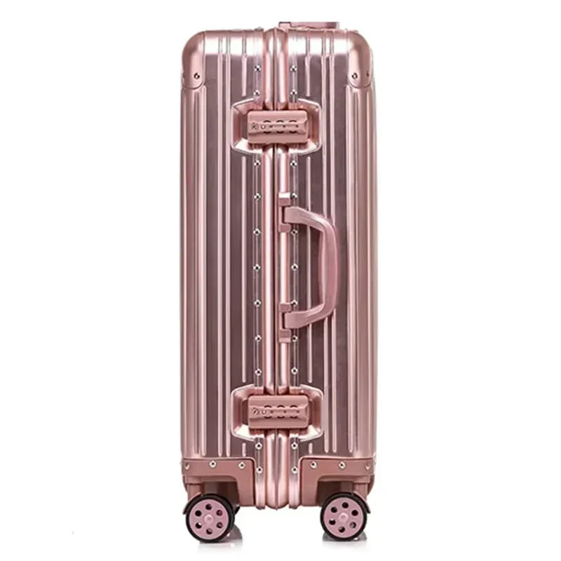 Premium aluminum magnesium business travel suitcase. Robust hardcase luggage for all your journeys.
